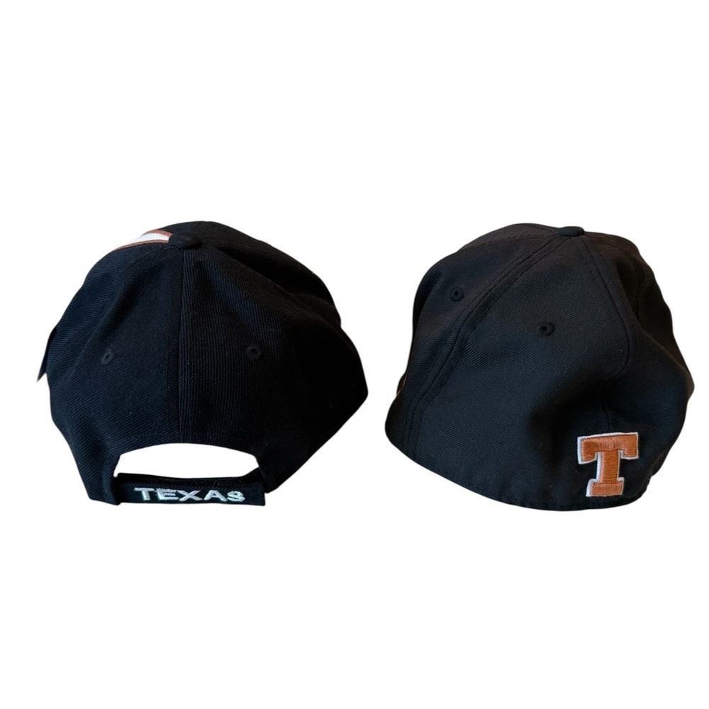 SOLD TX and Texas Longhorn Hat Bundle NEW 7.5 Black Orange Blue Ocean / New Era - Picture 2 of 10